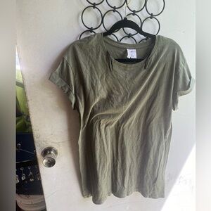 Divided; T shirt dress